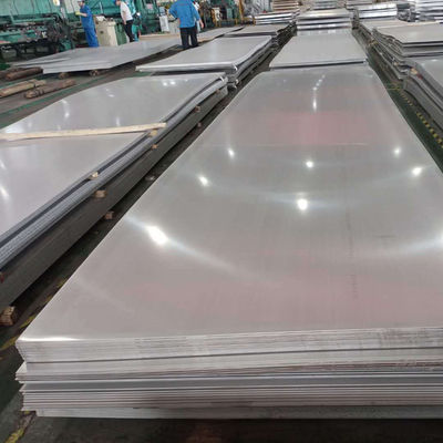 1000-3000 mm Largeur 304 l Plaques de matériau en acier inoxydable 6 mm 8K 2B Surface