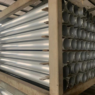 5052 5083 6061 6063 7075 Tubes en aluminium polies anodisées