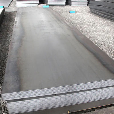 A36 Q235 S235JR HR Plaque d'acier au carbone laminée à chaud 4 mm 6 mm 8 mm 10 mm