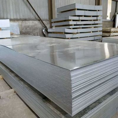 Plaque d'acier galvanisé ASTM, plaque de zinc, revêtement 40-600 g/m2 pour moules