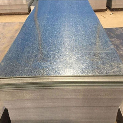 Plaques d'acier galvanisé Tailles standard en acier laminé à chaud revêtu de zinc 40-600 g/m2