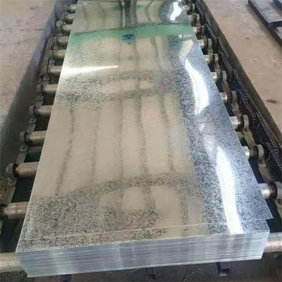 Plaques d'acier galvanisé Tailles standard en acier laminé à chaud revêtu de zinc 40-600 g/m2