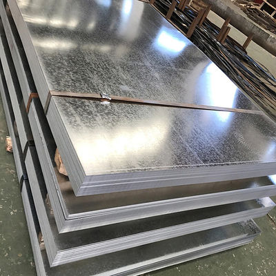 G550 Plaque d'acier galvanisé standard AISI Largeur 600 mm-1500 mm