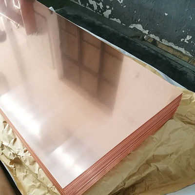 Métaux de cuivre métallique rouge-orange avec ductilité et transparence opaque