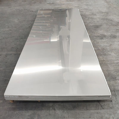 ASTM 10mm 316 plaque en acier inoxydable 2B miroir pour la construction