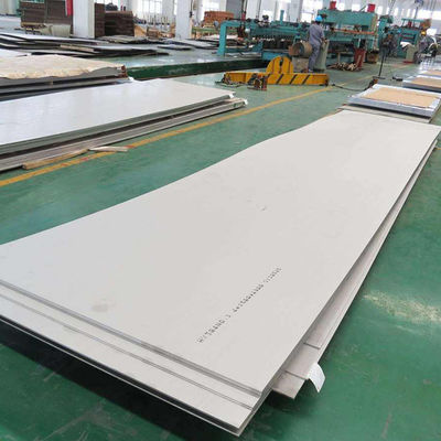 Finition miroir 8K feuille d'acier inoxydable laminée à chaud longueur 1000mm-12000mm