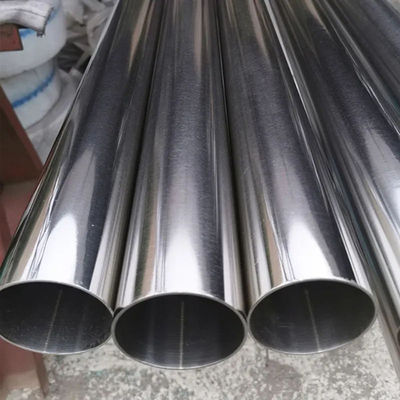 Pipe en acier inoxydable de surface 316L modèle 202 8K / tubes ronds