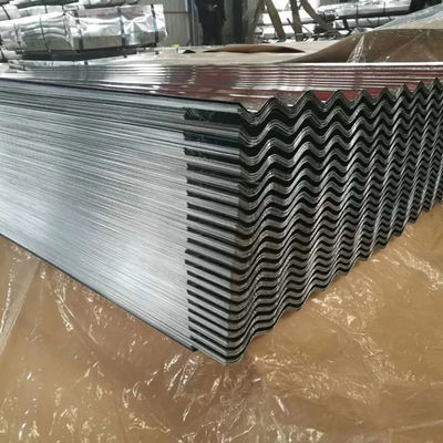 Plaques de toiture en acier ondulé revêtues de couleur à haute résistance à la rupture Rectangle