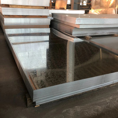 Plaque d'acier galvanisée à froid à l'échelle normale à spangles de calibre 26 avec revêtement en zinc de 40 à 600 g/m2