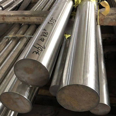 Barre en acier inoxydable personnalisée avec diamètre et dureté personnalisés Certification ISO9001