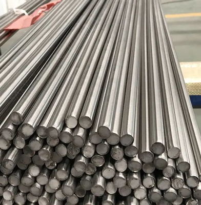 Barre en acier inoxydable à traitement thermique personnalisé poli avec certificat ISO9001