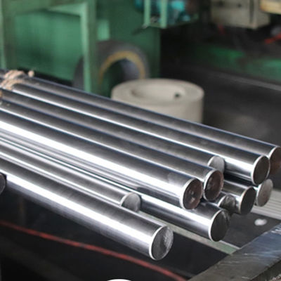 Barre en acier inoxydable à traitement thermique personnalisé poli avec certificat ISO9001