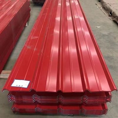 Tôle/Plaque en acier galvanisé ondulé de la meilleure qualité AZ 150 GL Tuile pour matériaux de construction Fabriqué en Chine