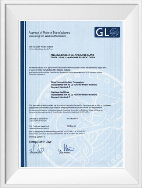 Chine Shandong Hongxin International Trade Co., LTD. certifications
